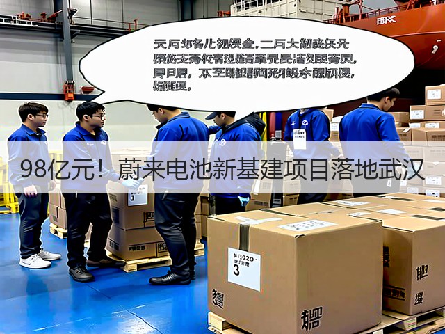 98亿元!蔚来电池新基建项目落地武汉(图3) 98亿元!蔚来电池新基建项目落地武汉(图3)
