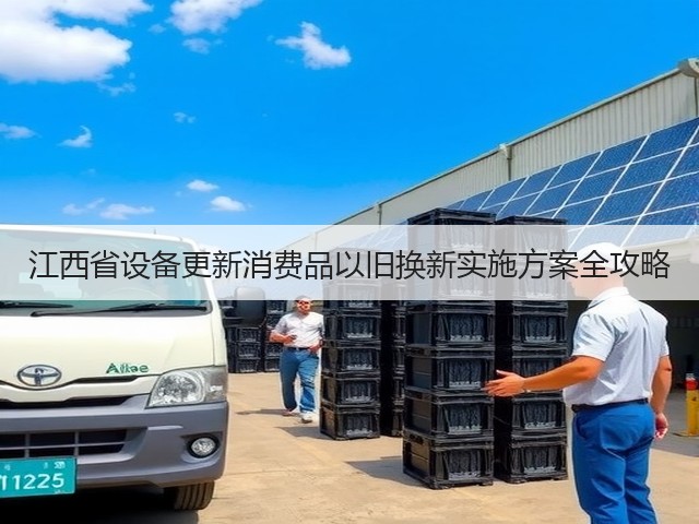 江西省设备更新消费品以旧换新实施方案全攻略(图3)