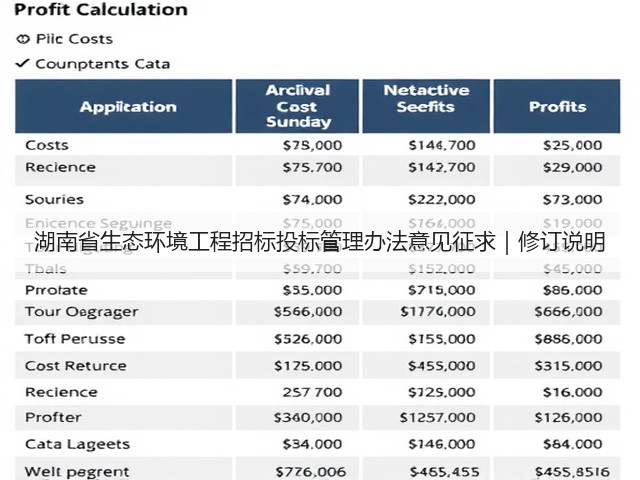 湖南省生态环境工程招标投标管理办法意见征求｜修订说明(图3)