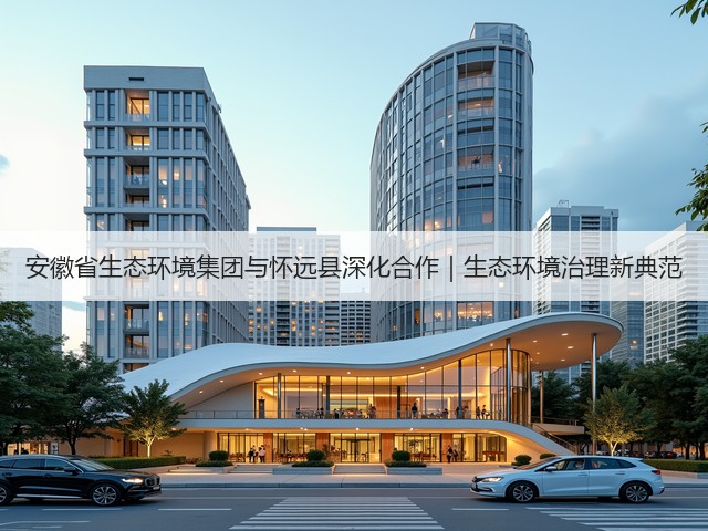 安徽省生态环境集团与怀远县深化合作｜生态环境治理新典范(图2)