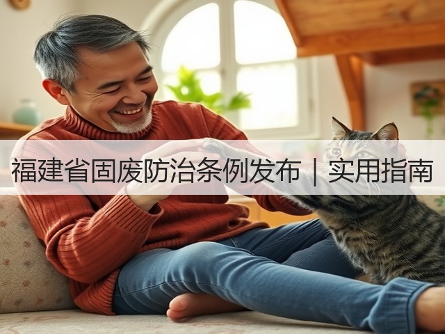 福建省固废防治条例发布｜实用指南(图1)