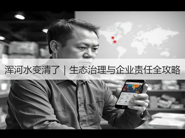 浑河水变清了｜生态治理与企业责任全攻略(图1)