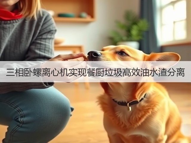 三相卧螺离心机实现餐厨垃圾高效油水渣分离(图1) 三相卧螺离心机实现餐厨垃圾高效油水渣分离(图1)