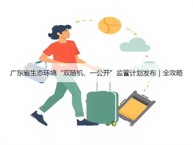 广东省生态环境“双随机、一公开”监管计划发布｜全攻略(图2)