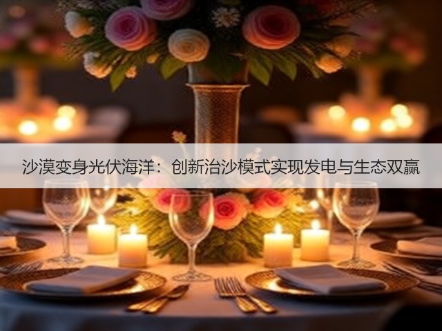 沙漠变身光伏海洋：创新治沙模式实现发电与生态双赢(图3)
