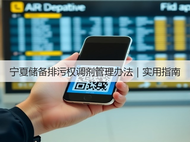 宁夏储备排污权调剂管理办法｜实用指南(图3)