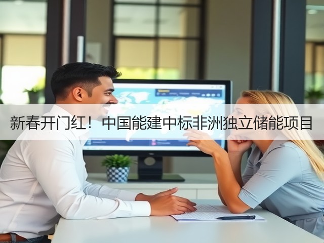新春开门红！中国能建中标非洲独立储能项目(图3)