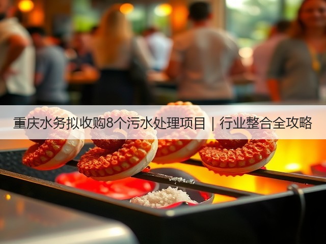 重庆水务拟收购8个污水处理项目｜行业整合全攻略(图1)