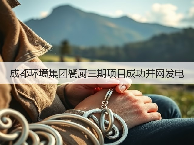 成都环境集团餐厨三期项目成功并网发电(图2)
