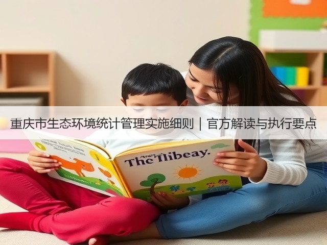 重庆市生态环境统计管理实施细则｜官方解读与执行要点(图3)