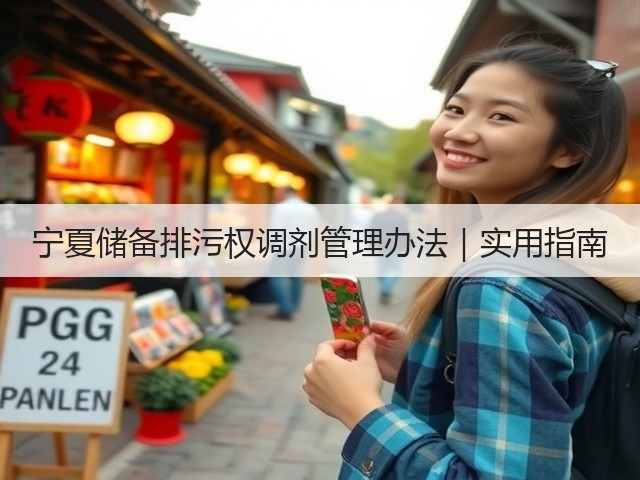 宁夏储备排污权调剂管理办法｜实用指南(图1)