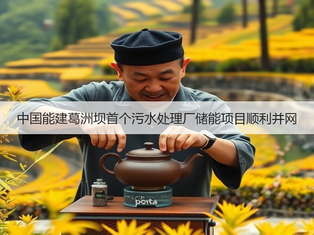 中国能建葛洲坝首个污水处理厂储能项目顺利并网(图1)