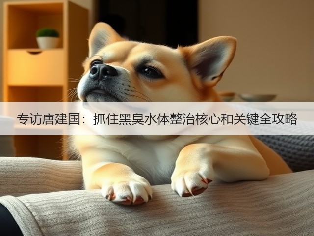 专访唐建国：抓住黑臭水体整治核心和关键全攻略(图1)