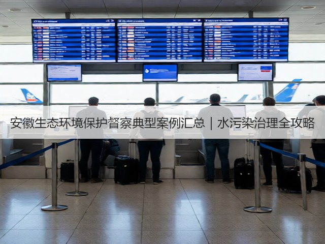 安徽生态环境保护督察典型案例汇总｜水污染治理全攻略(图3)
