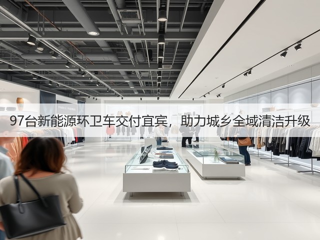97台新能源环卫车交付宜宾，助力城乡全域清洁升级(图2)