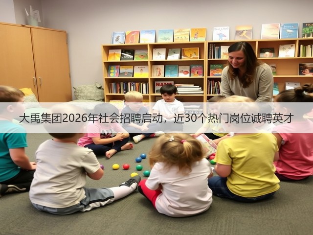 大禹集团2026年社会招聘启动，近30个热门岗位诚聘英才(图3)
