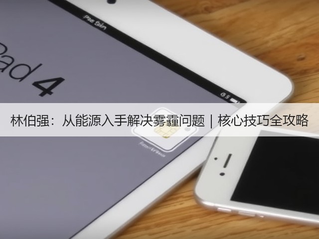 林伯强：从能源入手解决雾霾问题｜核心技巧全攻略(图1)