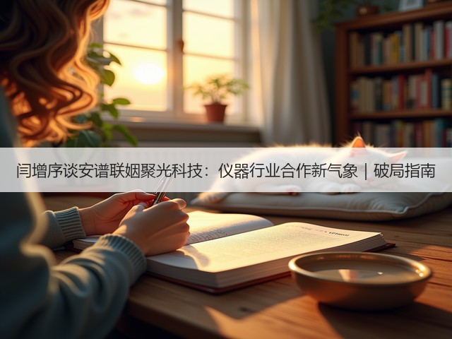 闫增序谈安谱联姻聚光科技：仪器行业合作新气象｜破局指南(图3)