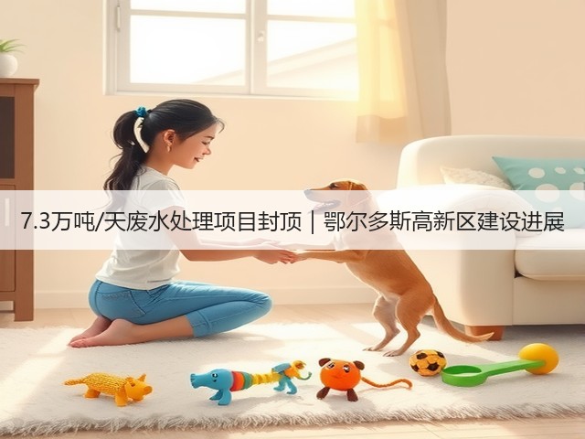 7.3万吨/天废水处理项目封顶｜鄂尔多斯高新区建设进展(图3)