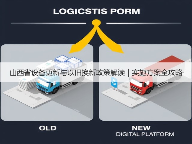 山西省设备更新与以旧换新政策解读｜实施方案全攻略(图1)