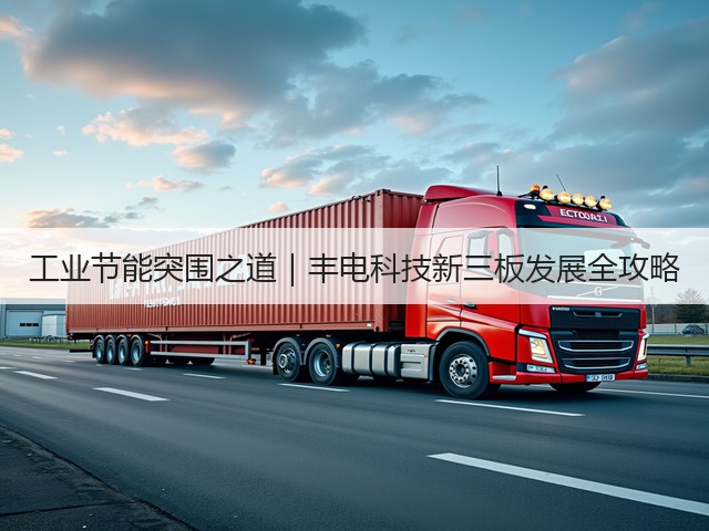 工业节能突围之道｜丰电科技新三板发展全攻略(图1)