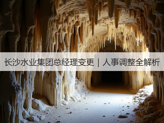 长沙水业集团总经理变更｜人事调整全解析(图3)