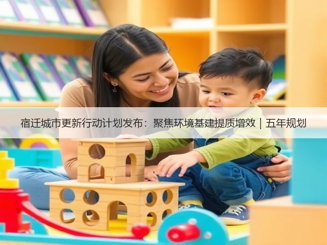 宿迁城市更新行动计划发布：聚焦环境基建提质增效｜五年规划(图1)
