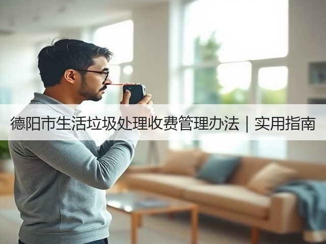 德阳市生活垃圾处理收费管理办法｜实用指南(图1)
