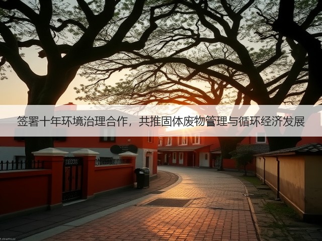 签署十年环境治理合作，共推固体废物管理与循环经济发展(图2)