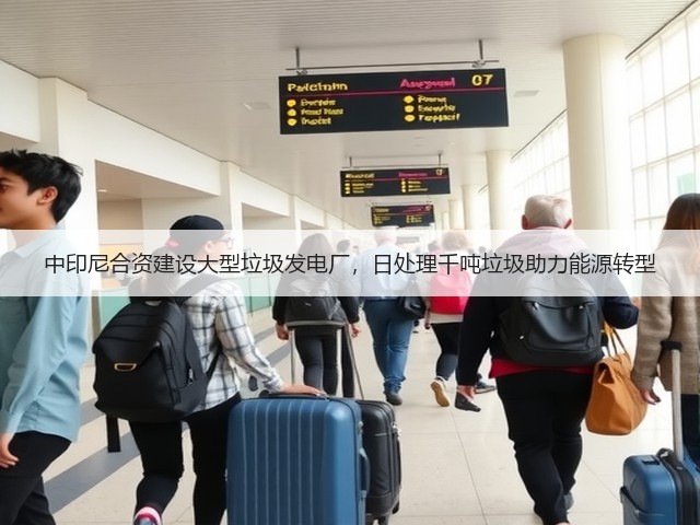 中印尼合资建设大型垃圾发电厂，日处理千吨垃圾助力能源转型(图1)