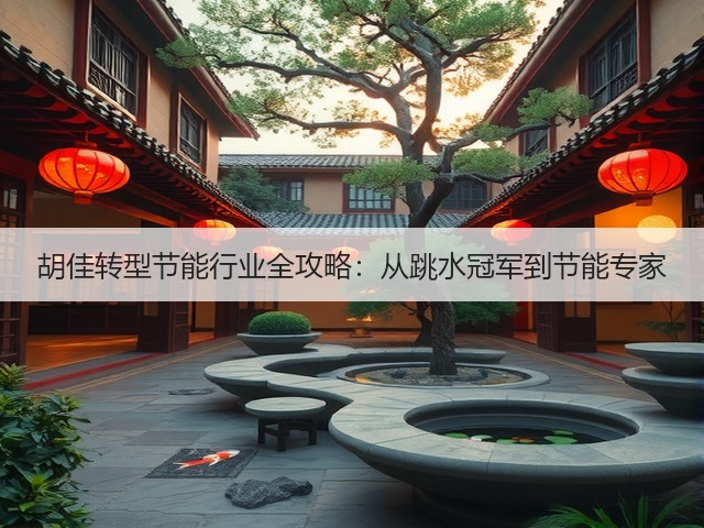 胡佳转型节能行业全攻略：从跳水冠军到节能专家(图1)