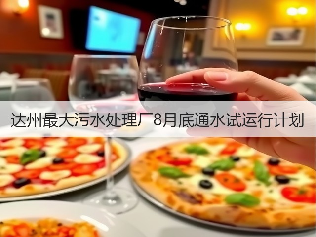达州最大污水处理厂8月底通水试运行计划(图3)