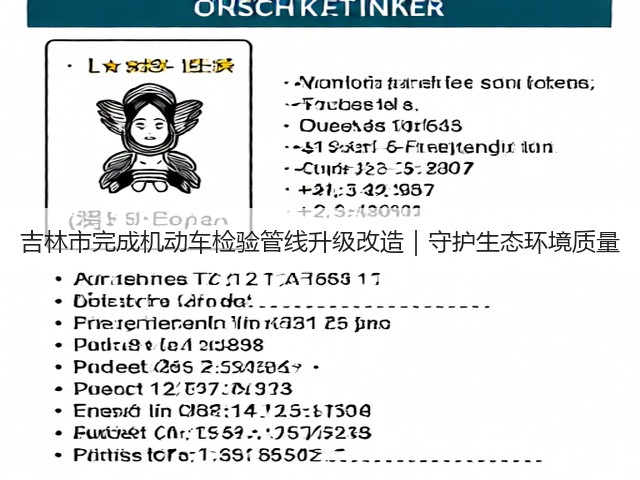 吉林市完成机动车检验管线升级改造｜守护生态环境质量(图1)