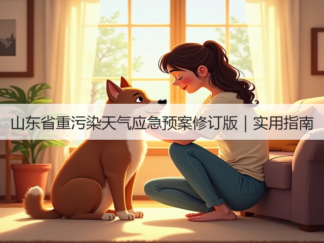 山东省重污染天气应急预案修订版｜实用指南(图1)