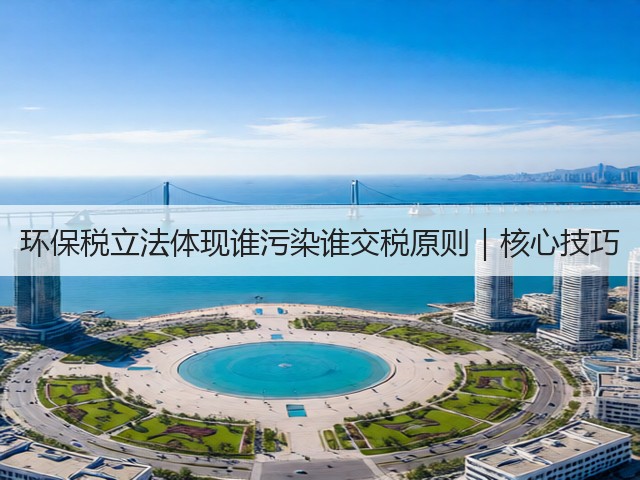 环保税立法体现谁污染谁交税原则｜核心技巧(图1)
