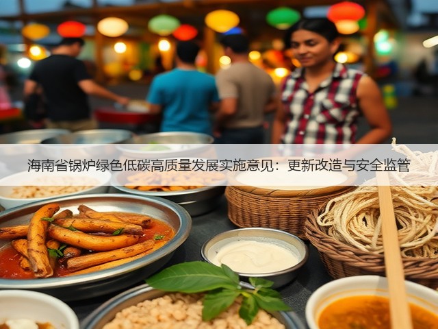 海南省锅炉绿色低碳高质量发展实施意见：更新改造与安全监管(图1)