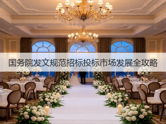 国务院发文规范招标投标市场发展全攻略(图1) 国务院发文规范招标投标市场发展全攻略(图1)