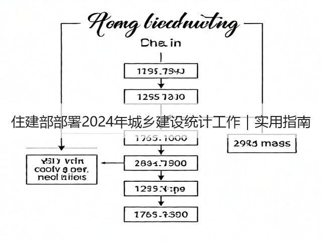 住建部部署2024年城乡建设统计工作｜实用指南(图3)