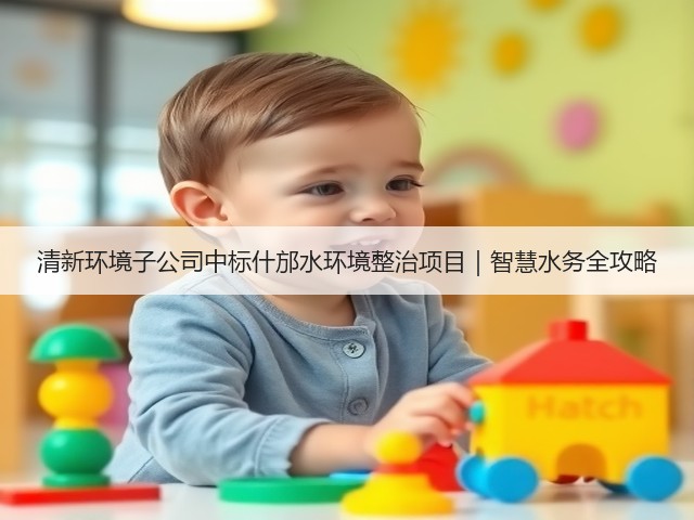 清新环境子公司中标什邡水环境整治项目｜智慧水务全攻略(图3)