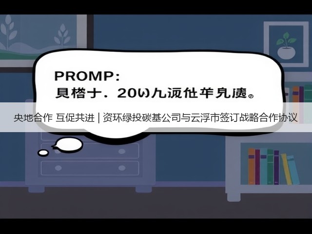 央地合作 互促共进 | 资环绿投碳基公司与云浮市签订战略合作协议(图1)