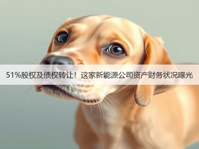 51%股权及债权转让！这家新能源公司资产财务状况曝光(图2)
