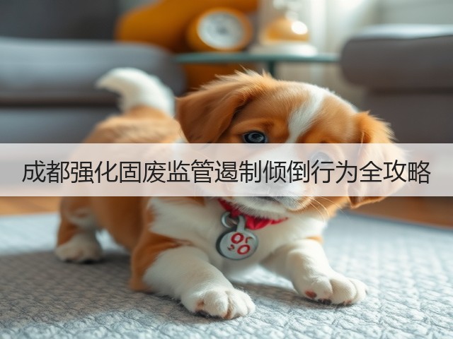 成都强化固废监管遏制倾倒行为全攻略(图3)