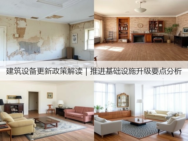 建筑设备更新政策解读｜推进基础设施升级要点分析(图3)