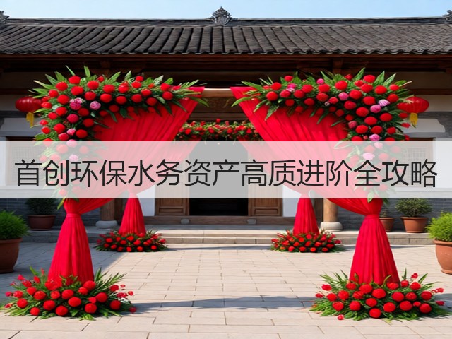 首创环保水务资产高质进阶全攻略(图3)