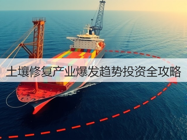 土壤修复产业爆发趋势投资全攻略(图1)
