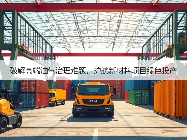 破解高端油气治理难题，护航新材料项目绿色投产(图1)
