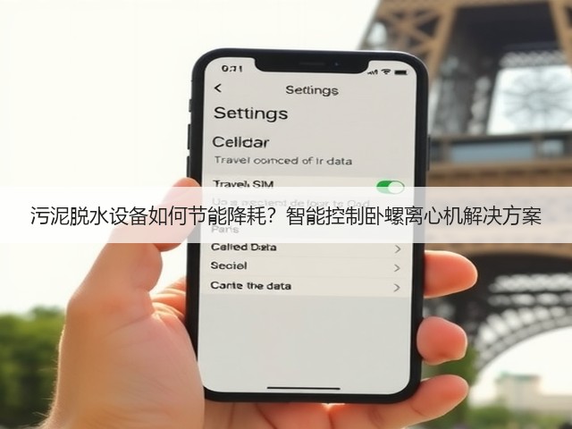 污泥脱水设备如何节能降耗？智能控制卧螺离心机解决方案(图3)