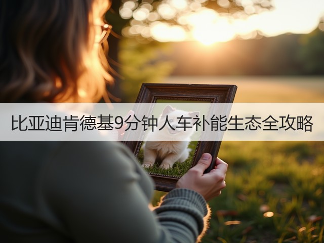 比亚迪肯德基9分钟人车补能生态全攻略(图1) 比亚迪肯德基9分钟人车补能生态全攻略(图1)