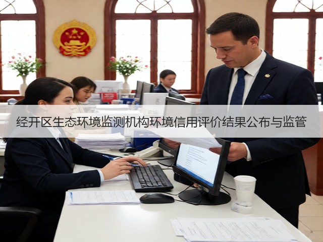 经开区生态环境监测机构环境信用评价结果公布与监管(图3)