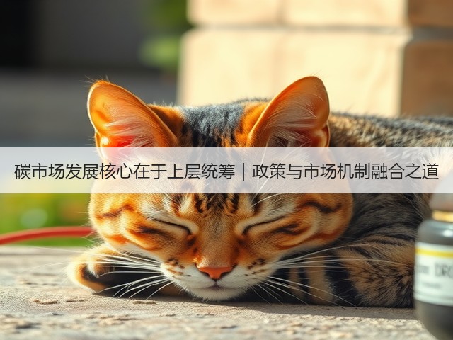 碳市场发展核心在于上层统筹｜政策与市场机制融合之道(图2)